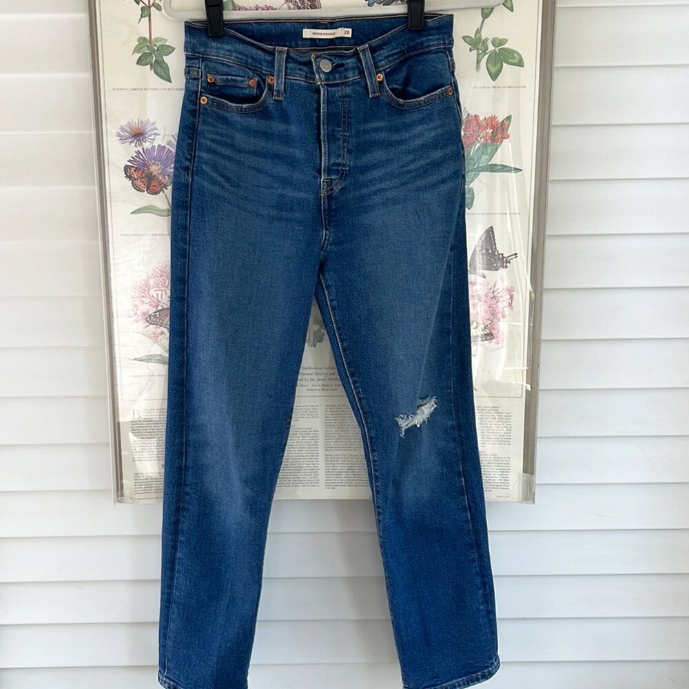 Levi's Women's Straight Leg Jeans - Blue